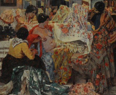 The Manila Shawls by Fernando Fader